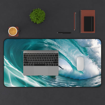 Inside the Barrel: Surfing Photography, Ocean Wave Art- by The Good Kink Mouse Pads Printify